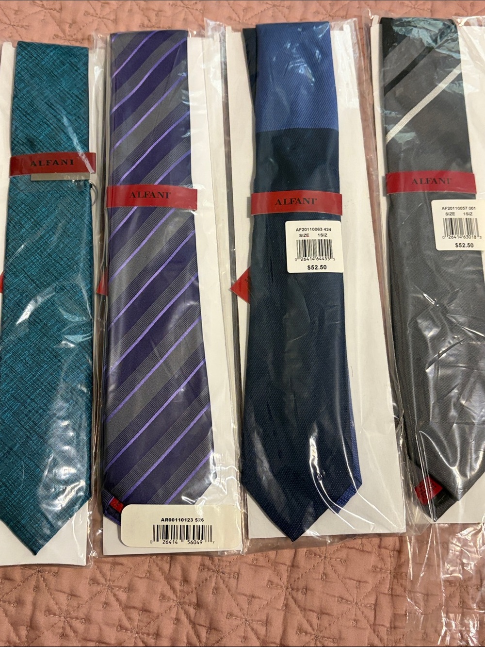 Alfani Men's Set of 4  Ties
